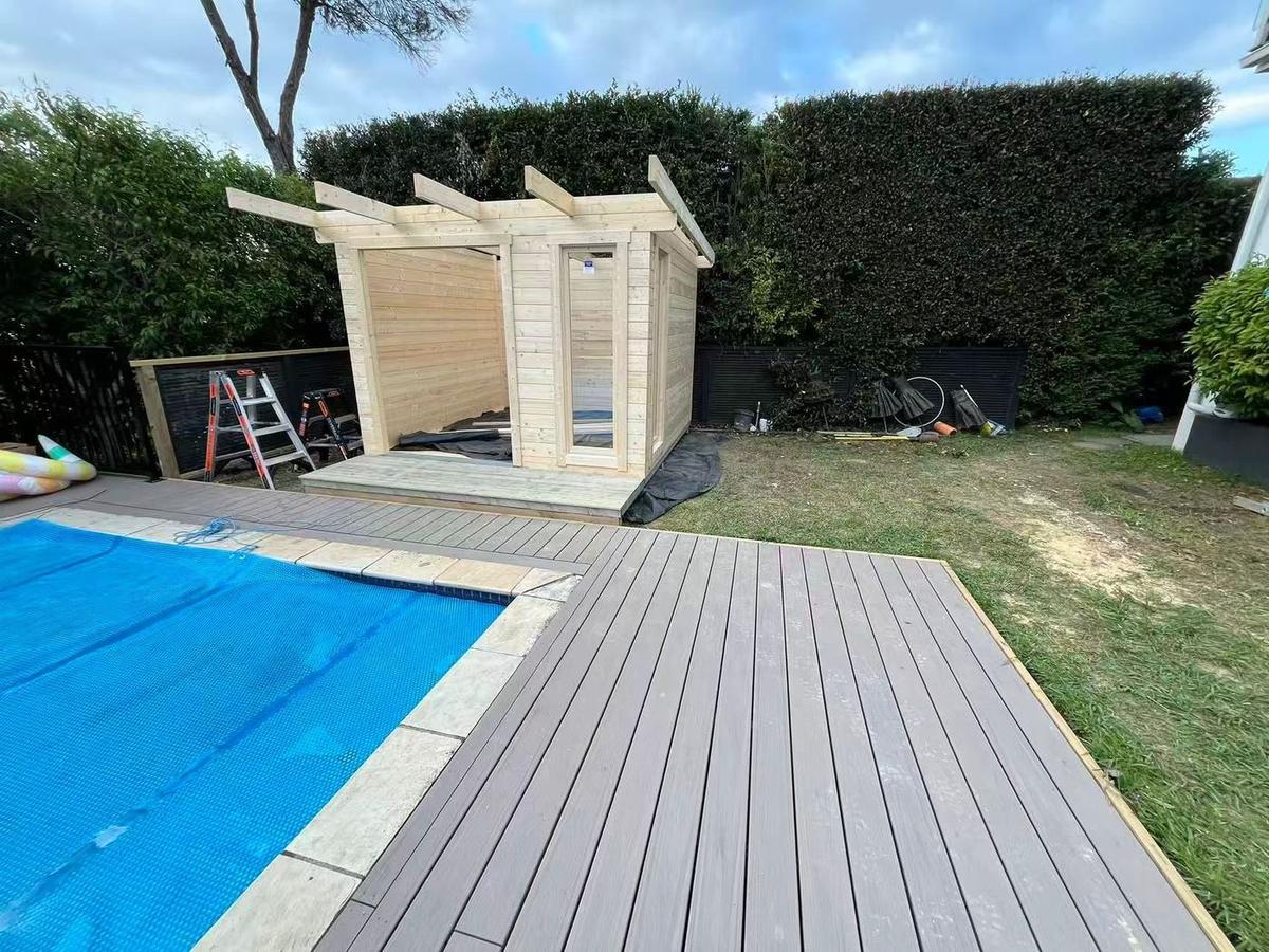 Backyard transformation project photo